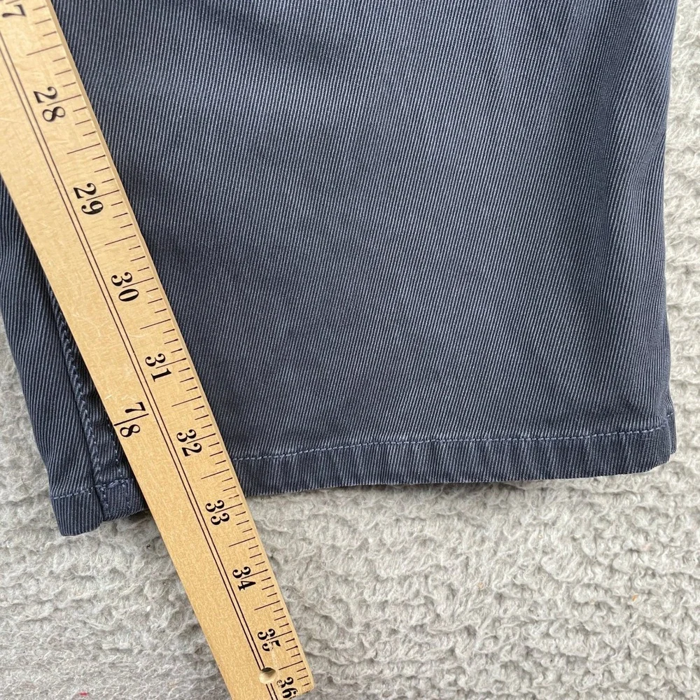 Faherty Pants Mens 40 Blue 5-Pocket Organic Cotton Stretch Straight Leg Casual - Picture 5 of 11